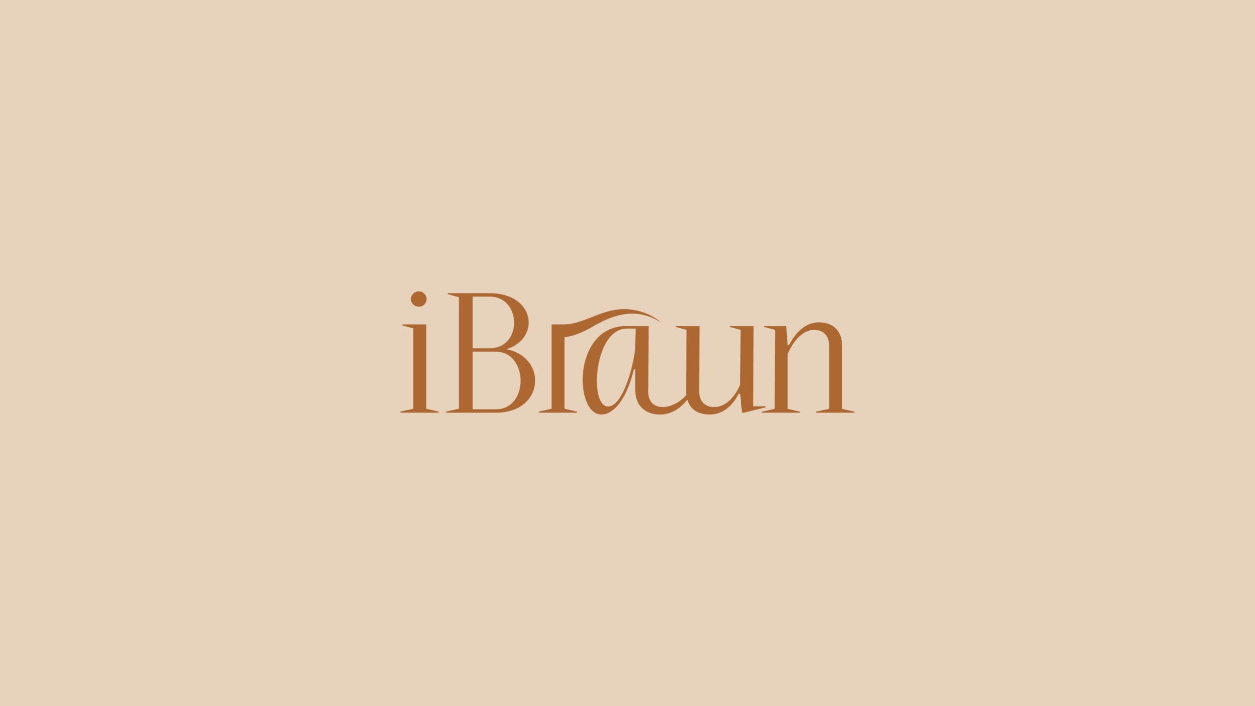 iBraun_Peachy Graphic Design_ Brand Identity